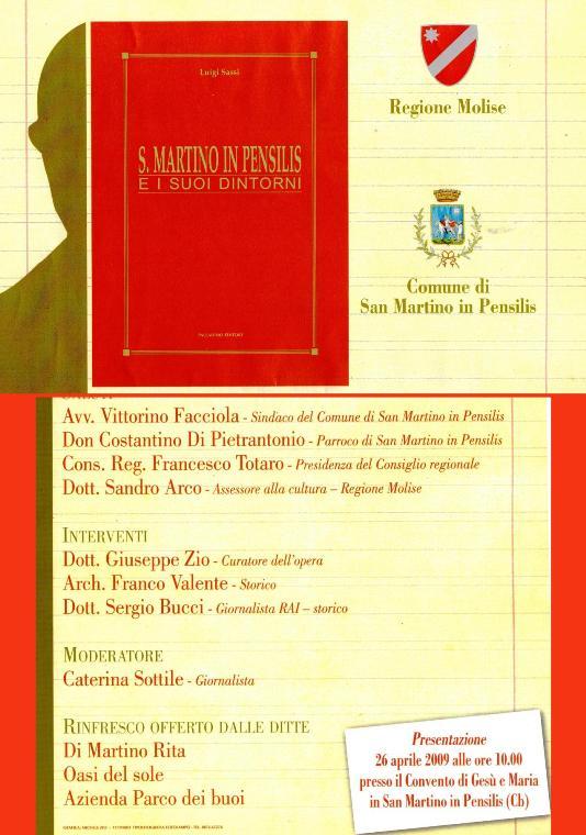 La storia di San Martino in Pensilis scritta su 5 quaderni a righe