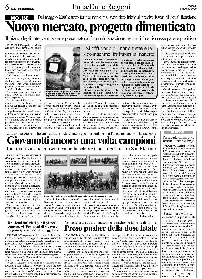 I GIOVANOTTI CONOSCIUTI ANCHE OLTRE OCEANO