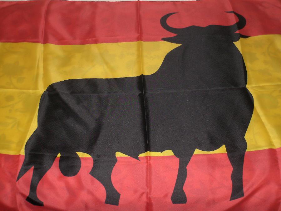 Bandiera Giallorossa con toro